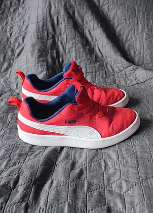 Кросівки puma кеди червоні на резинках nike легкі пінка zara