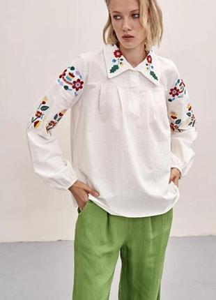 Стильная вышиванка, рубашка с вышивкой