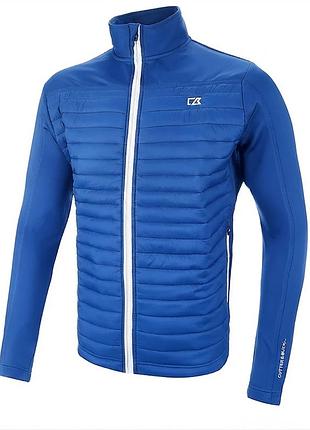 Мужская гибридная куртка cutter&amp;buck mens insulated padded quilted jacket, cша размер l ( xl)