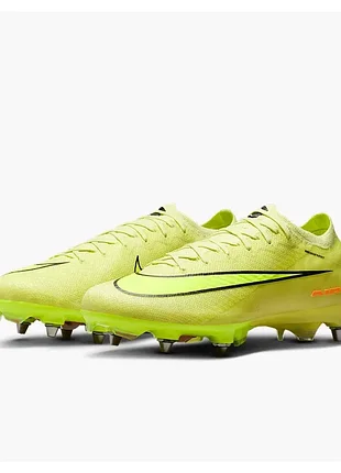 Оригинальный! бутсы мужские nike air zoom mercurial vapor 16 elite sg-pro green fq8688-300