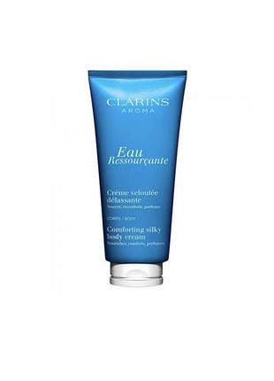 Парфумований крем для тіла від clarins eau ressourcante