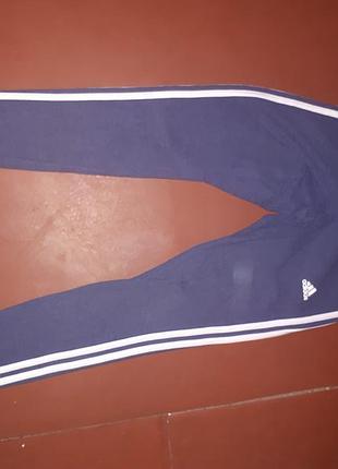 Синие лосины adidas, разм.s