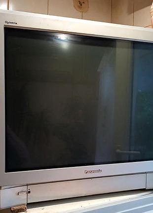 Телевизор кинескопный (crt) panasonic quintrix