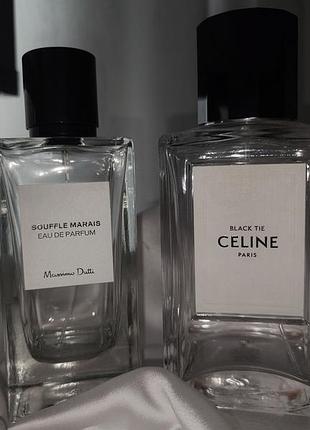 Порожні флакони celine black tie 200 ml massimo dutti для інтер'єру та фото