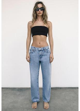 Прямі джинси zara