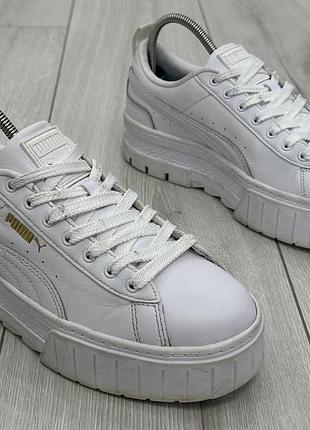 Жіночі кросівки puma mayze classic white (23,5 см)
