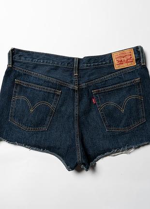 Levis 501 blue denim shorts [pwh017371]