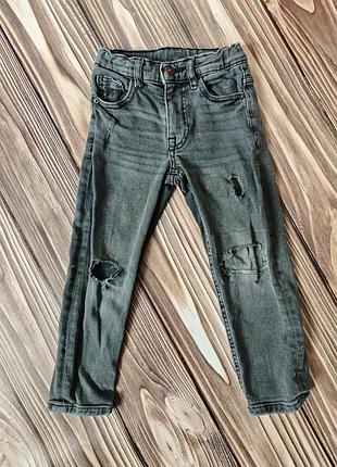 Джинси на хлопчика zara 116 см