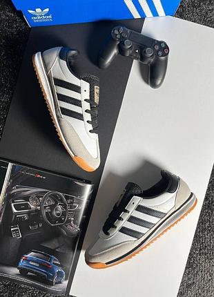 Чоловічі кросівки adidas sl 72 noah white grey black
