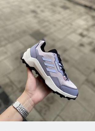 Жіночі трекінгові кросівки terrex ax4 hiking shoes violet світло фіолетові в похід нові