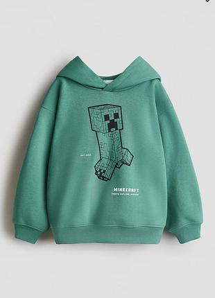 Худи minecraft h&amp;m 4-6 р