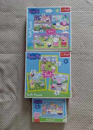 Пазлы "peppa pig"
