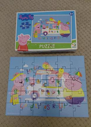 Пазлы "peppa pig" 4