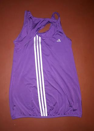 Фіолетова майка adidas, розміром м