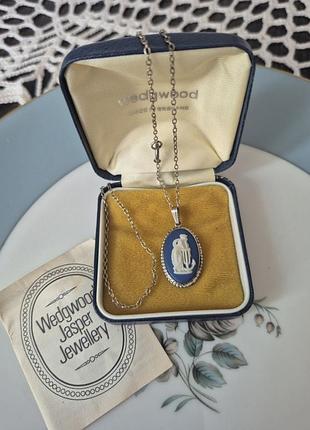 Кулон подвеска wedgwood муза надежды серебро