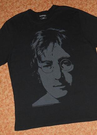 Футболка john lennon/джон леннон/the beatles/vintage 2010/рок мерч