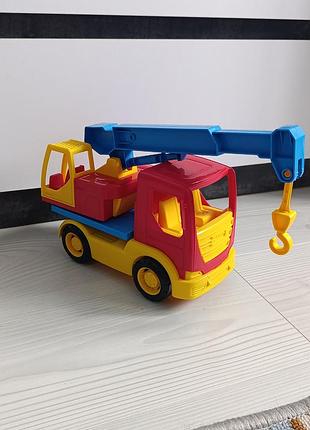 Игрушки, спецтехника, трактор, грузовик, кран 6