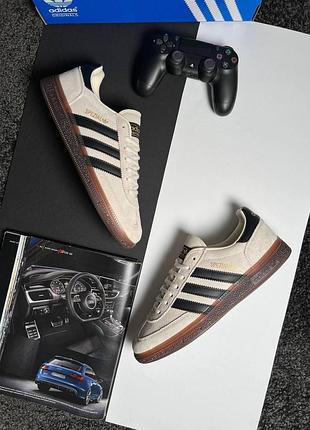 Чоловічі кросівки adidas spezial beige black