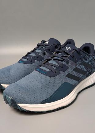 Чоловічі кросівки adidas men's s2g sl golf shoes, blue/ navy, німеччина розмір 43,5/ устілка - 275 мм