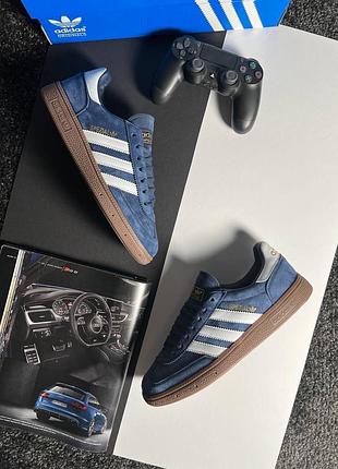 Чоловічі кросівки adidas spezial navy white