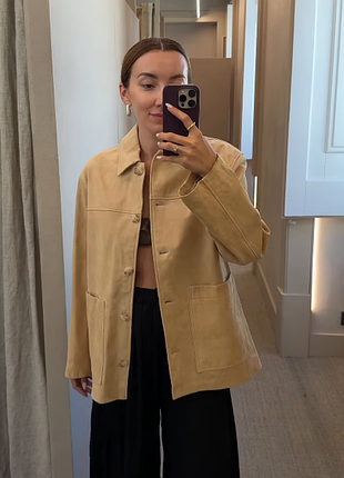 Куртка из 100%-й кожи zw collection limited edition