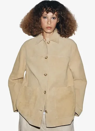 Куртка из 100%-й кожи zw collection limited edition