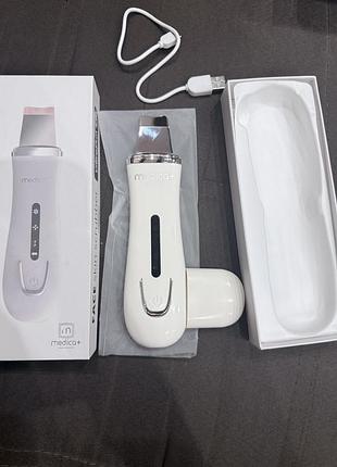 Ультрозвуковий скрабер для чистки обличчя medica+