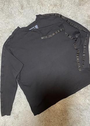 Лонгслив primark adaptive щільна бавовна адаптивна білизна темний шоколад, xl-xxl