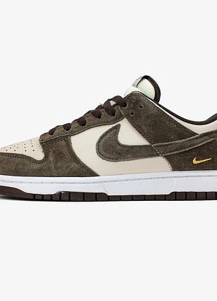 Мужские кроссовки nike dunk low pale ivory / “baroque brown” / smb+ 🔗