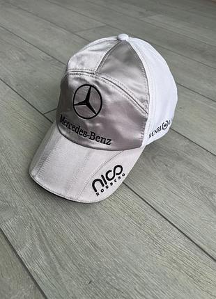 Кепка мерседес бенц петронас нико русберг mercedes gp petronas f1 nico rosberg henri lloyd vintage мужская бейсболка головной убор винтаж оригинал