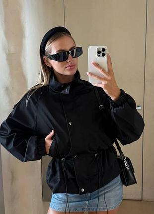 Стильный тренч из стрейч коттона