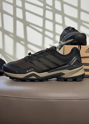 Чоловічі зимові великі кросівки adidas terrex skychaser gore-tex termo winter