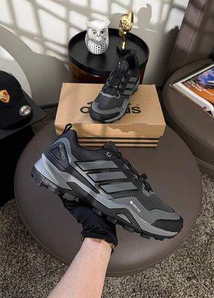 Чоловічі зимові великі кросівки adidas terrex skychaser gore-tex termo winter
