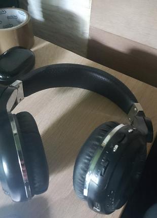 Беспроводные накладные наушники bluedio t2+.
