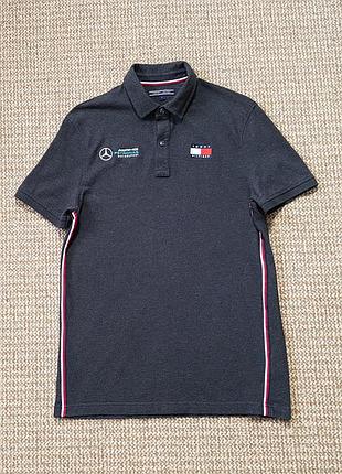 Tommy hilfiger mercedes-amg petronas f1 поло футболка оригинал (s)