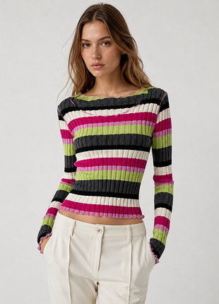 Le tricot longhin пуловер кофта лонгслив merino wool