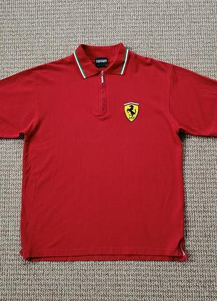 Ferrari f1 vintage 1999 поло футболка оригинал (l)