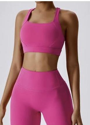 Новий спортивний топ (бюстгальтер) sylvie meis damen sport bustier, розмір s (36/38)