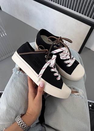 Miu miu | washed denim black