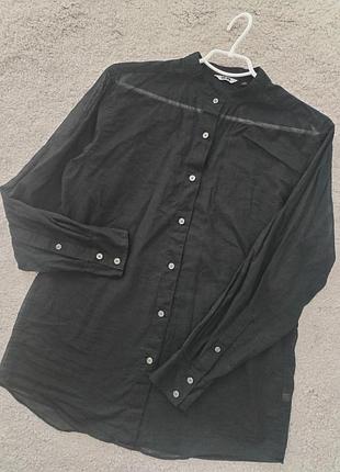 Хлопковая легкая рубашка от uniqlo