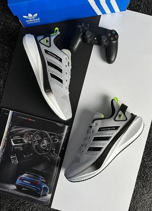 Чоловічі кросівки adidas profoam lite grey white lime