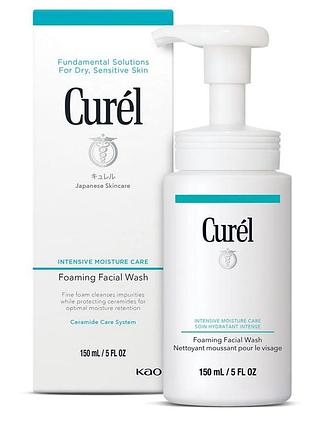 Пінка для вмивання curel foaming face wash