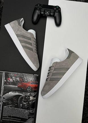 Чоловічі кросівки adidas originals gazelle gray