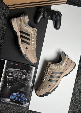 Чоловічі кросівки adidas climaproof brown beige