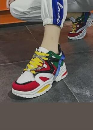 Кросівки різнокольорові 🌈