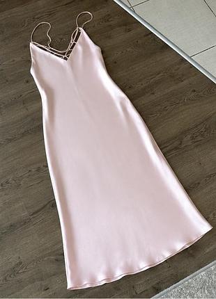 Сукня-комбінація від zara