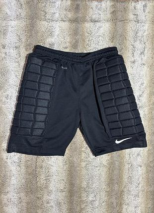 Шорти воротарські голкіпер nike padded goalie с защитой бедер футбол
