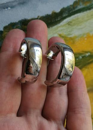 Серьги кольца серьги конго бижутерия
