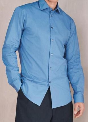 Чоловіча сорочка calvin klein slim fit (non iron)
розмір s