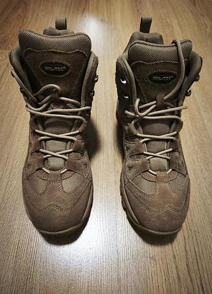 Тактические ботинки mil-tec squad boots 5 inch (койот) - новые, р. 42 (27 см)